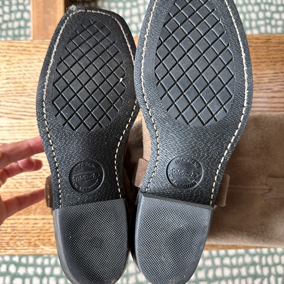 Frye tall distressed suede harness biker boots - Picture 6 of 7